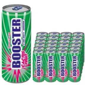 Booster Energydrink Cactus Fruit 24x 0,33L Dose