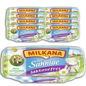 Milkana Der Sahnige laktosefrei 8x150G