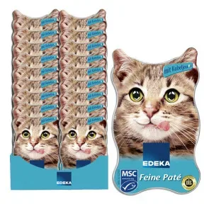 EDEKA Feine Paté mit Kabeljau 18x85G