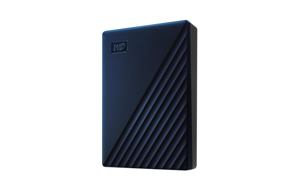 Western Digital - My Passport for Mac (2019), Externe Festplatte für Mac USB 3.0, Dunkelblau, 4 TB