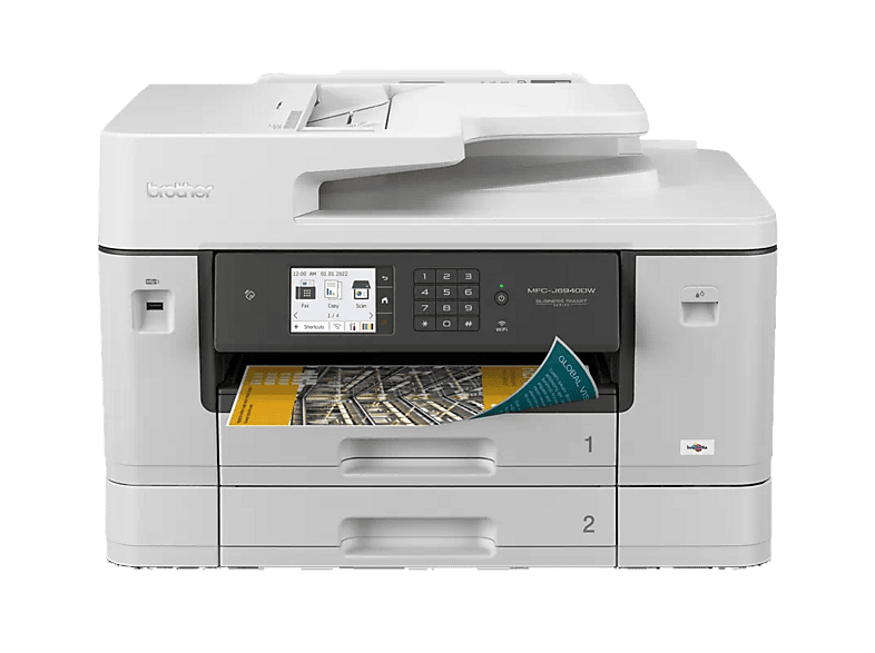 Brother MFC-J6940DW [Tintendrucker, Farbe, WLAN] Multifunktionsdrucker Tinte – Tintenstrahldrucker