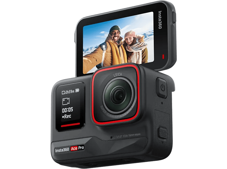 Insta360 Ace Pro Action Cam – Action Cam/GoPro – schwarz