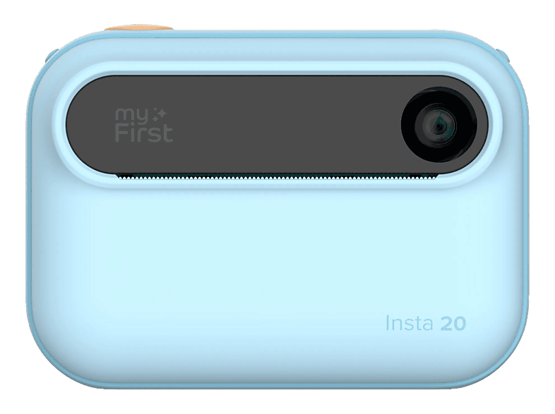 myFirst Camera Insta 20 Blue Kids Kamera – Sofortbildkamera/Polaroid Kamera – blau