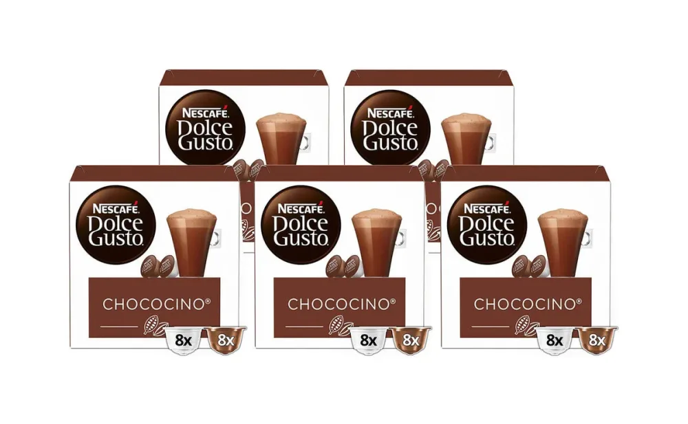 NESCAFE Dolce Gusto Chococino 16 Schokoportionen – Dolce Gusto Kapseln
