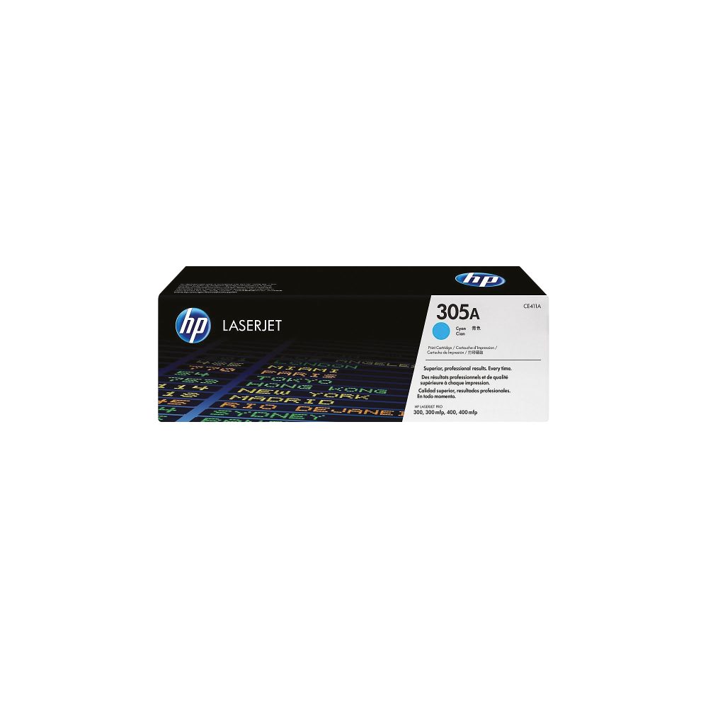 HP Toner-Modul 305A cyan CE411A LJ Pro Color M375 2600 Seiten
