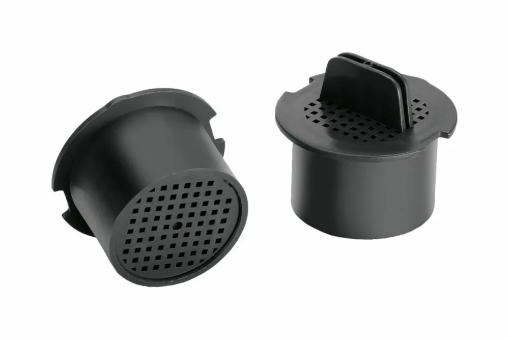 Liebherr FreshAir Aktivkohlefilter 2 x Aktivkohlefilter – Kühlschrank Zubehör/Gefrierschrank Zubehör – schwarz