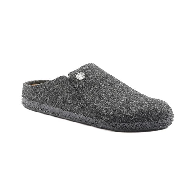 Birkenstock - Zermatt Rivet standard wool N-41, für Damen, Platin grau, Größe 41