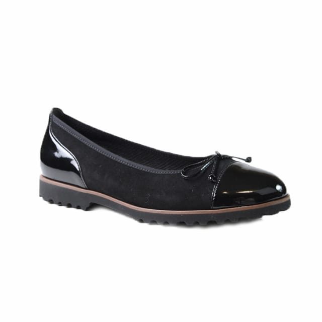 Gabor - Ballerinas 04.100, für Damen, Schwarz, Größe 37.5