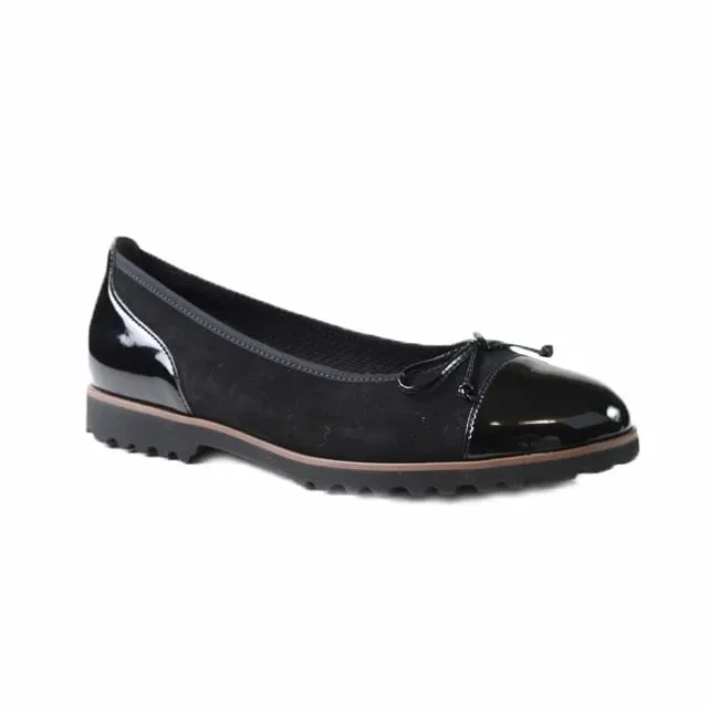 Gabor - Ballerinas 04.100, für Damen, Schwarz, Größe 37