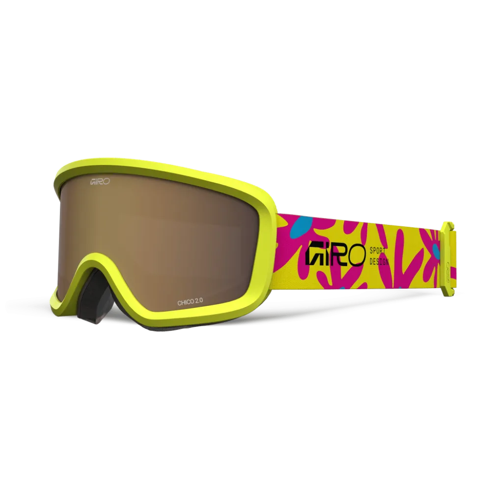 Giro Chico 2.0 Basic Goggle unisex gelb, Grösse one size
