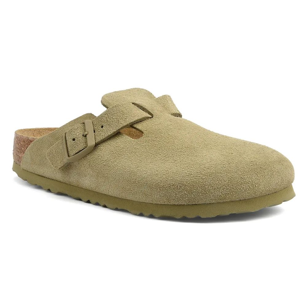Birkenstock - Boston VL N, für Damen, Khaki, Größe 36