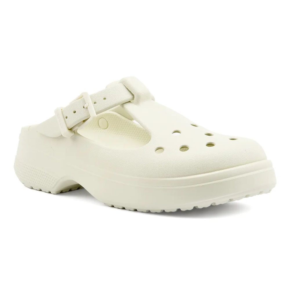 crocs - Classic Mary Jane clog, für Damen, Écru, Größe 39
