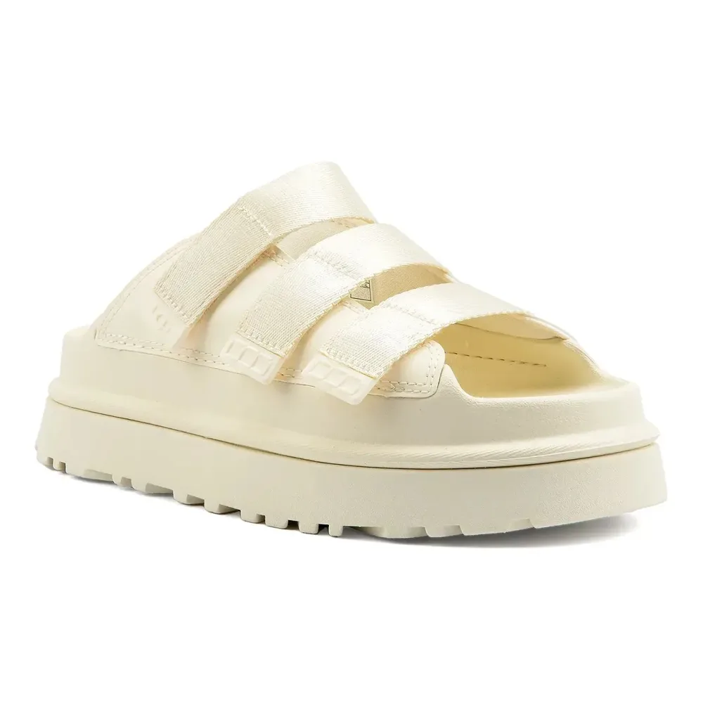 UGG - W Golden Glow slide, für Damen, Weiss, Größe 40