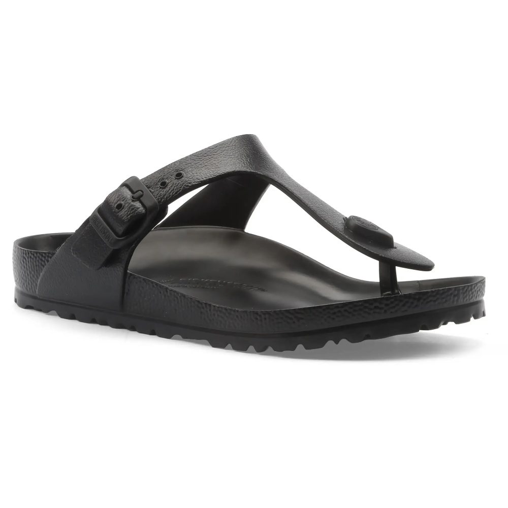 Birkenstock - Sandalen, Flat, Gizeh Eva, 39, Black