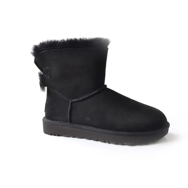 UGG - Mini Bailey Bow Ii-42, für Damen, Schwarz, Größe 42