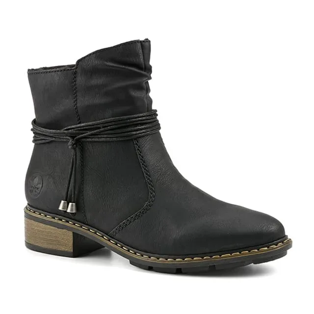 Rieker - Belinga-39, für Damen, Schwarz, Größe 39