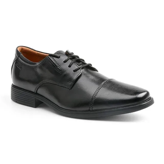 Clarks - Tilden Cap, für Herren, Schwarz, Größe 46