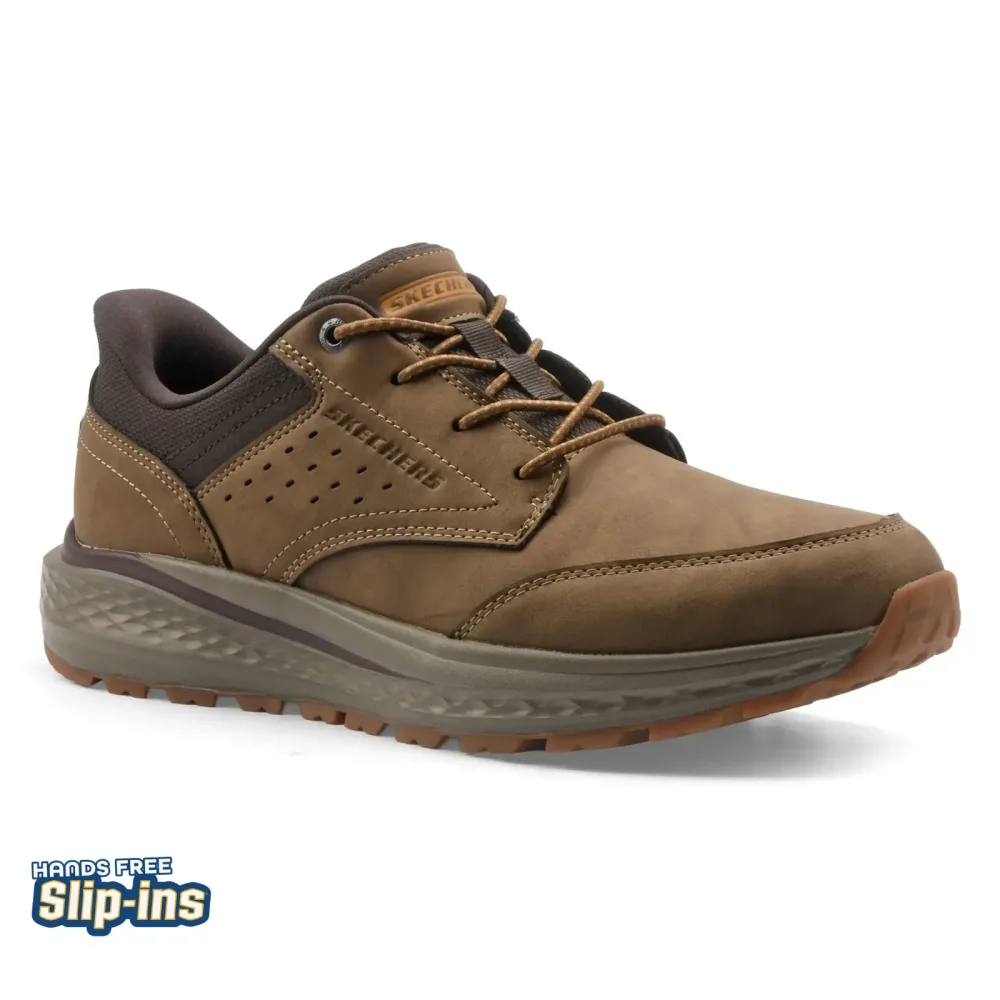 Skechers Slip INS Schnürschuh für Herren braun