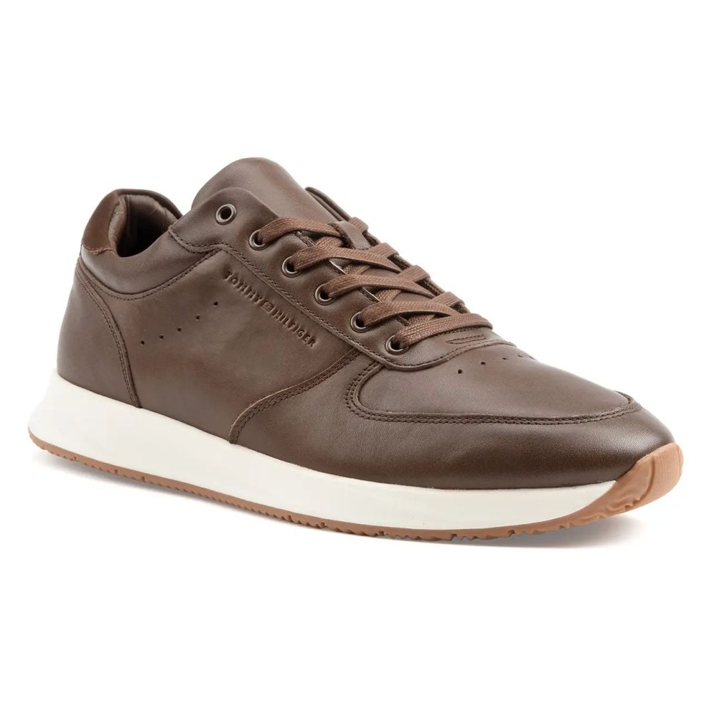 Tommy Hilfiger - Premium Leather Hybrid, für Herren, Braun, Größe 45