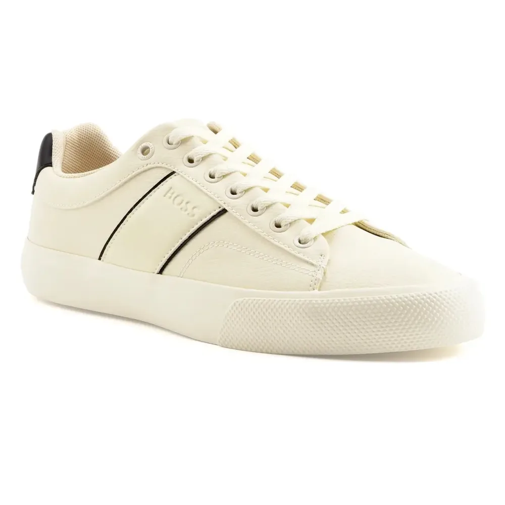 Hugo Boss - Sneaker -Aiden Tenn grltp, für Herren, Weiss, Größe 45