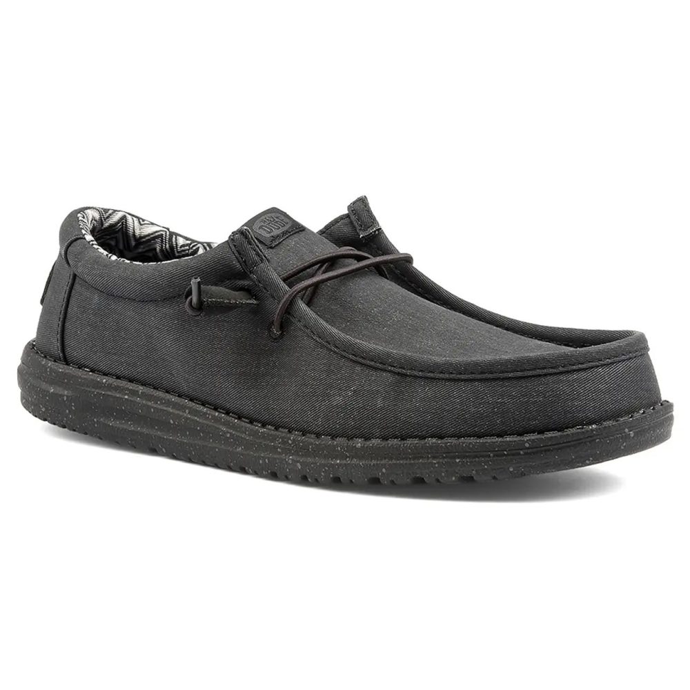 HEY DUDE - Wally Canvas, für Herren, Schwarz, Größe 45