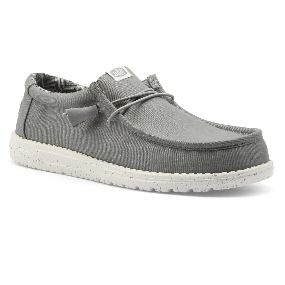 HEY DUDE - Wally Stretch Canvas, für Damen, Grau, Größe 44