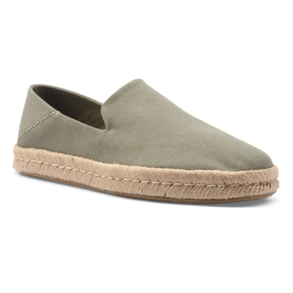 Toms - espadrilles aus recycelter baumwolle  santiago, für Damen, Grau, Größe 44
