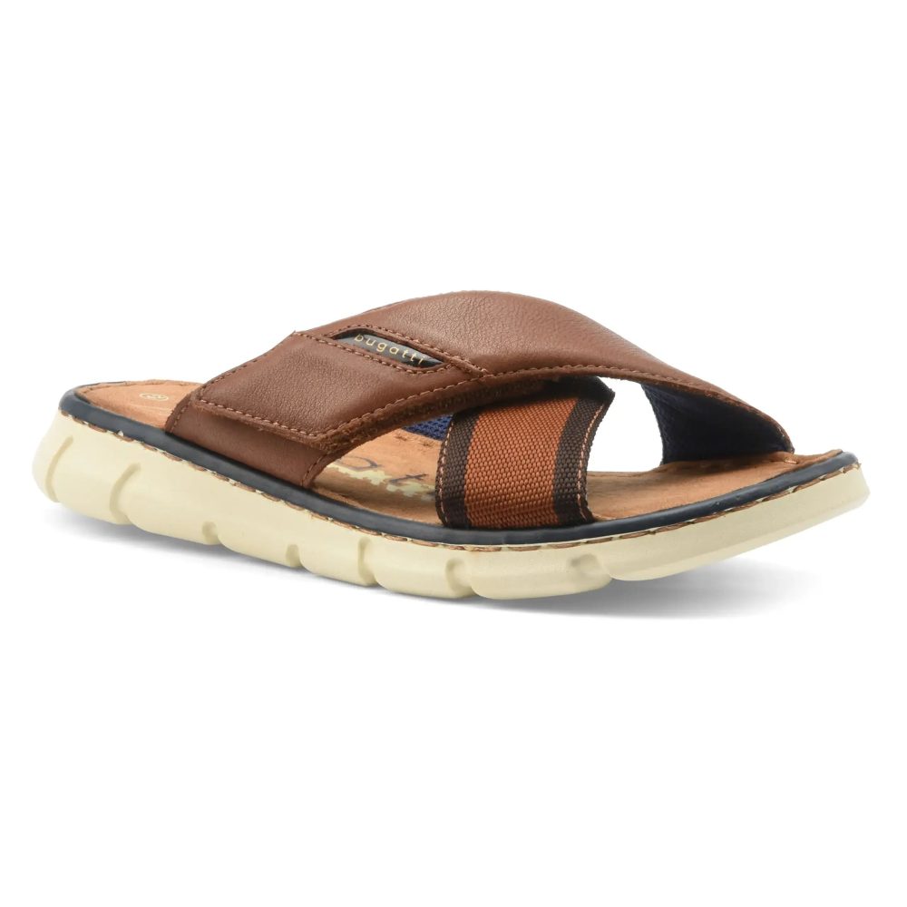 Bugatti - Sandalen, für Herren, Cognac, Größe 42