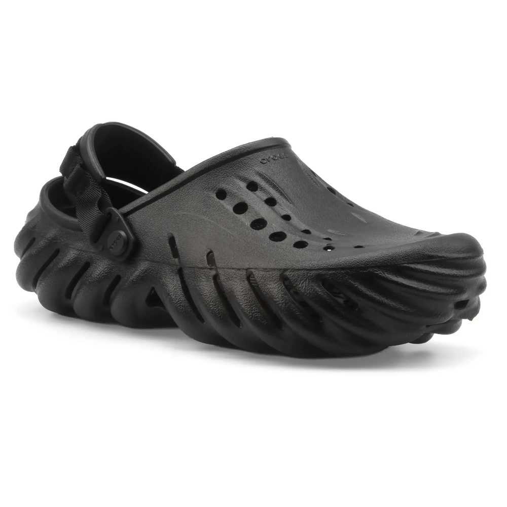 crocs - Echo Clog, für Damen, Schwarz, Größe 42
