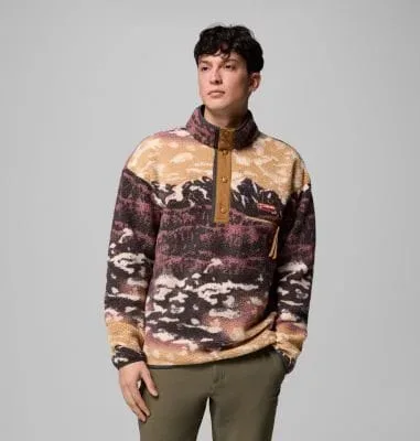 Columbia Helvetia™ II Printed Half Snap Fleece-XS-225-2098461-F25 XS
