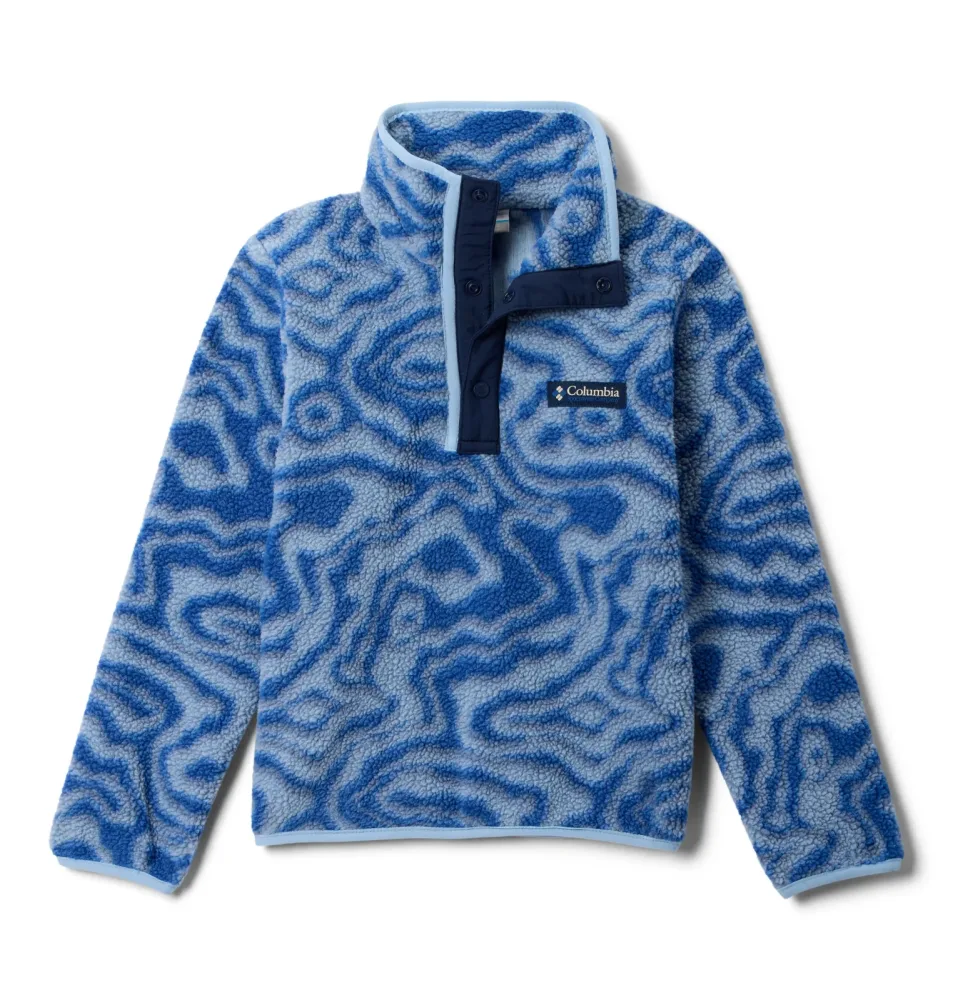 Columbia Kinder Helvetia II Printed Half Snap Pullover