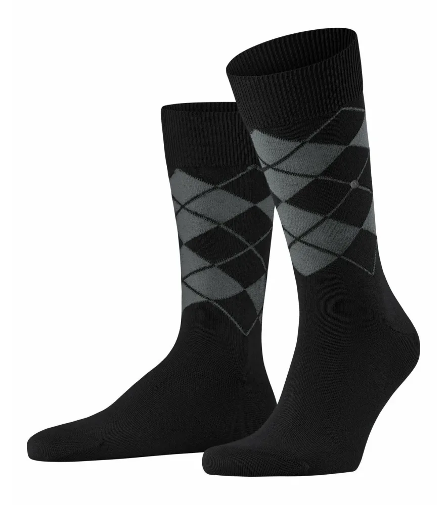 Burlington - Socken Bolton, für Herren, Schwarz, Größe 40-46