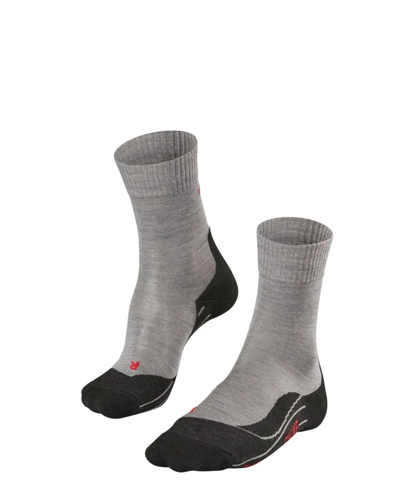 FALKE Damen Trekking Socken TK5 Light Grey grau | 39/40