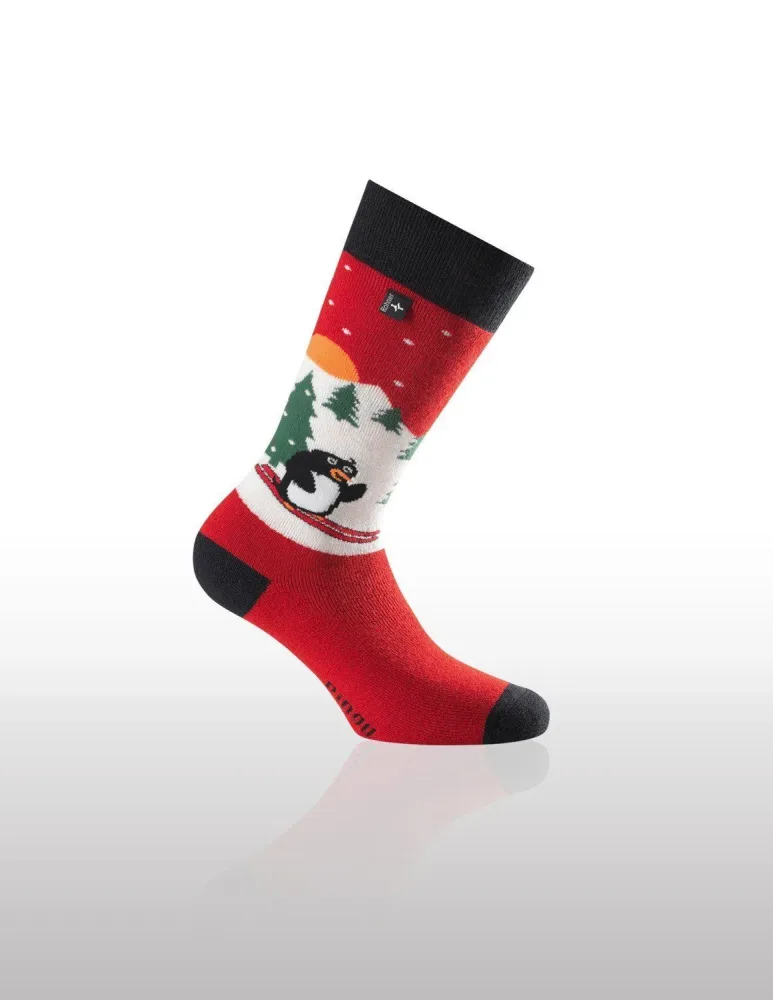Rohner Chaussette De Ski Pour Enfants 40% Laine Et Synth.-23-26 23-26