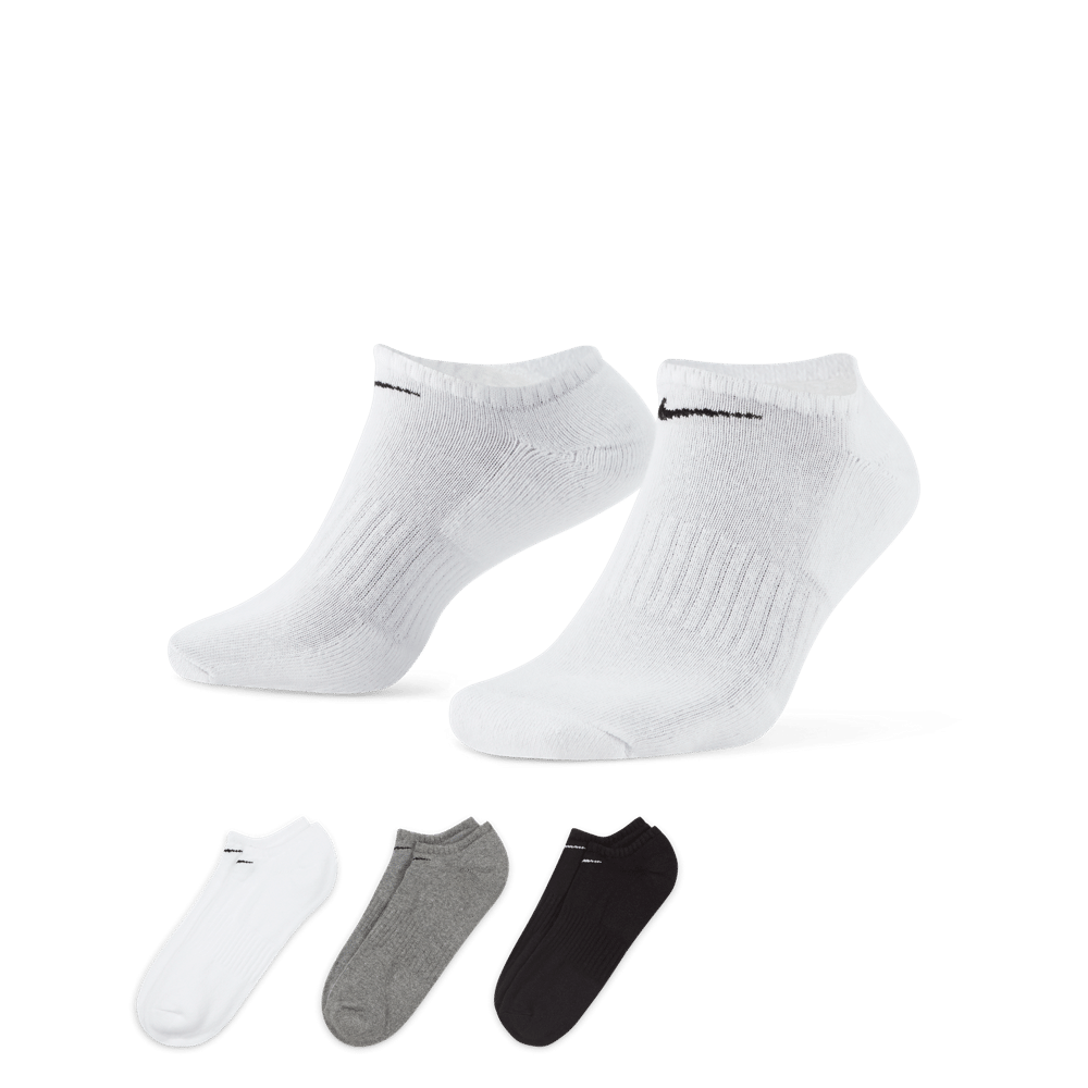 Nike -  Everyday Cushion No Show 3ppk-42-46, für Damen, Multicolor, Größe 42-46