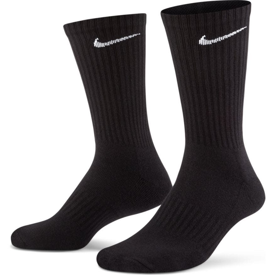 Nike - Triopack, wadenlange Sp-Sock, für Herren, Black, Größe L