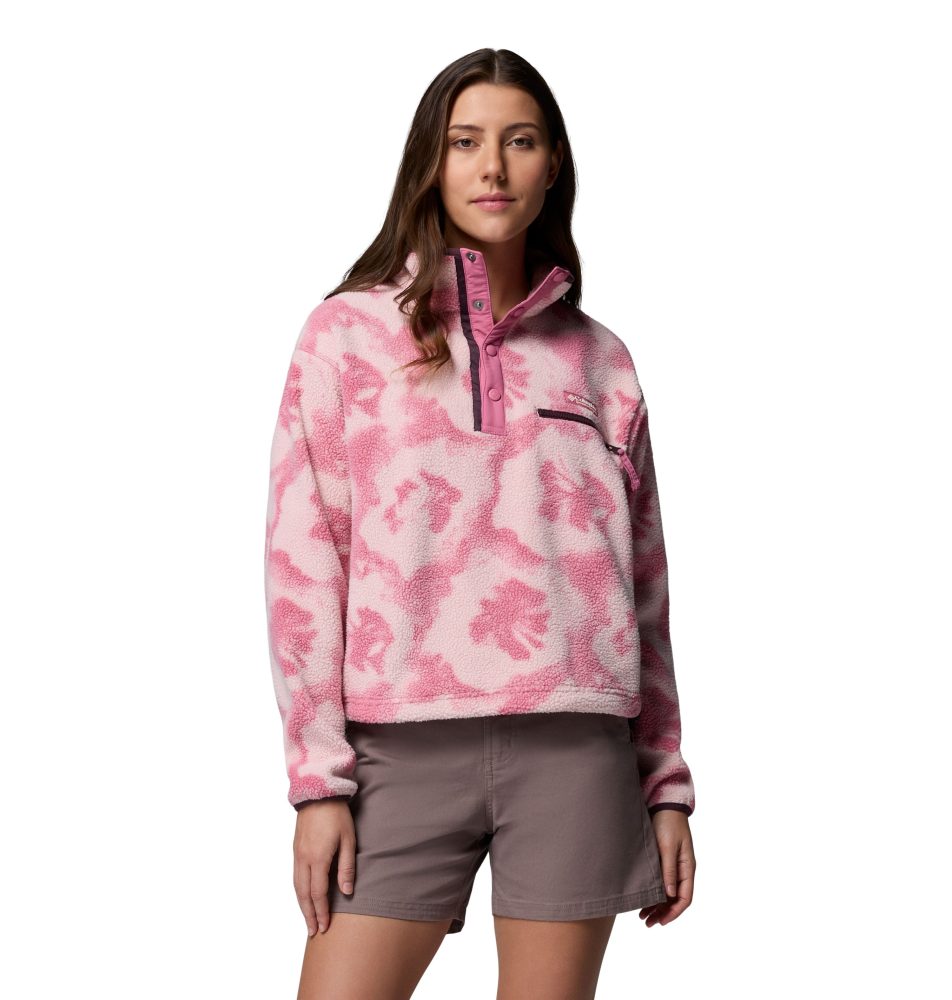 Columbia Damen Helvetia II Printed Cropped Pullover