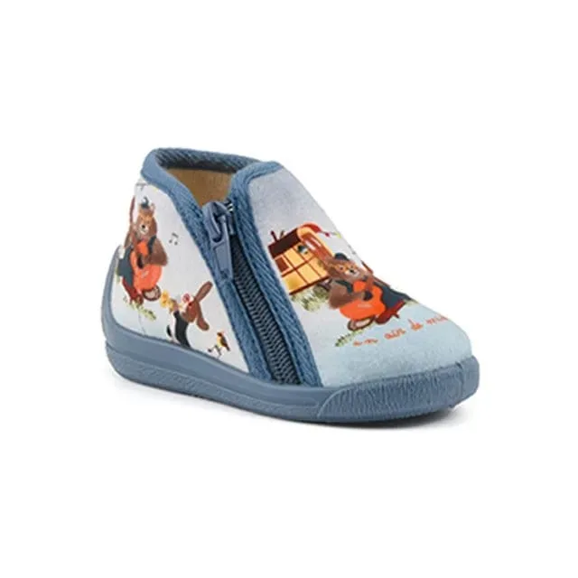 Bellamy - Temimi-19, Temimi-22 Bedruckte Hausschuhe, 19, Himmelblau