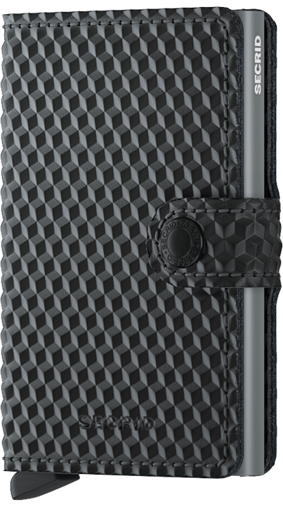 Secrid - Miniwallet The Cubic-0, für Damen, Schwarz, Größe Onesize