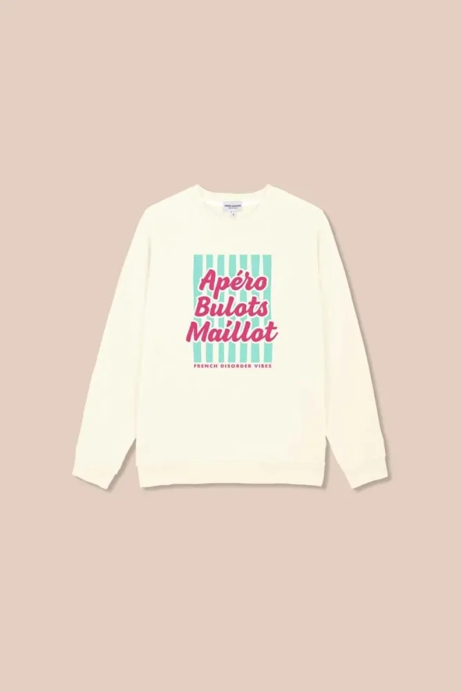 French disorder SWEAT CLYDE APERO BULLOT MAILLOT-L L