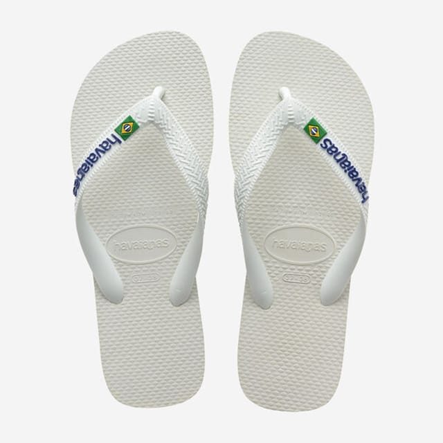 Havaianas - Brasil logo-35-36, für Damen, Weiss, Größe 35-36