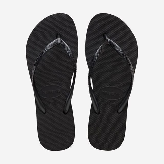 Havaianas - Slim Flatform-41-42, für Damen, Schwarz, Größe 41-42
