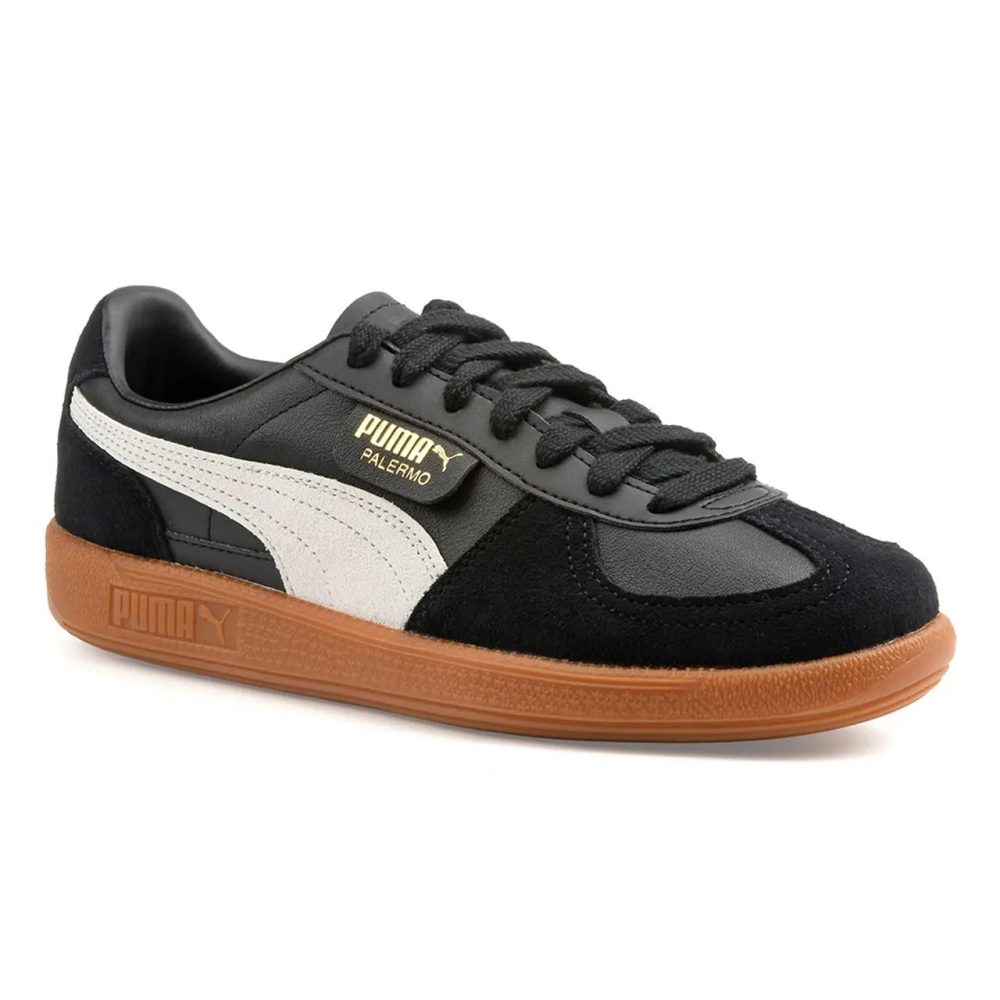 Puma Palermo sneakers | Black + Feather Gray + Gum | Damen  | EU37