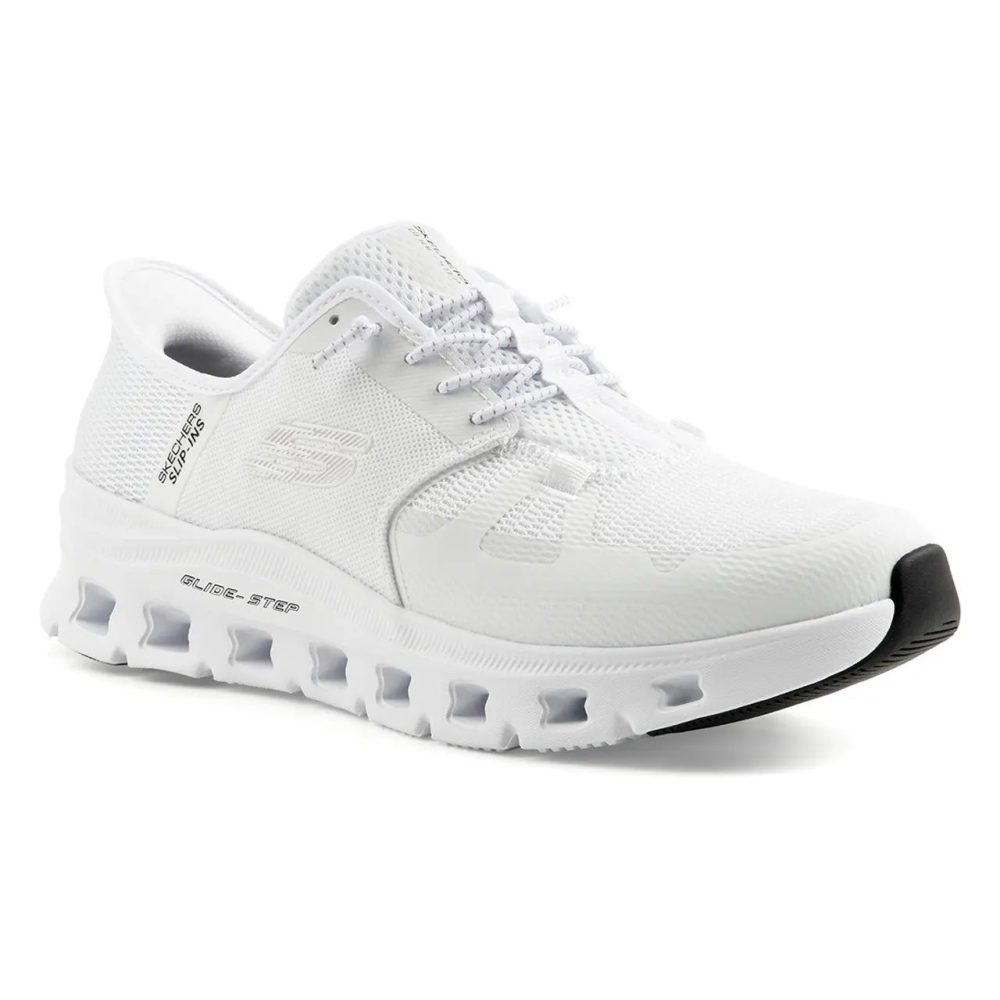 Skechers Glide Slip-ins Herren Weiss