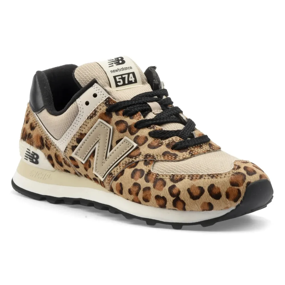 New Balance 574 Animal Pony / Sneaker Damen, beige, Grösse: 37