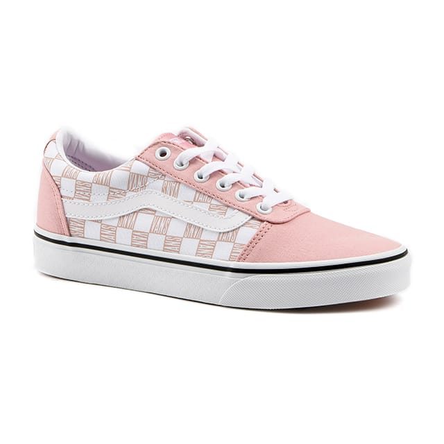 Vans - Ward  LOGO CHECK-36, für Damen, Rosa, Größe 36