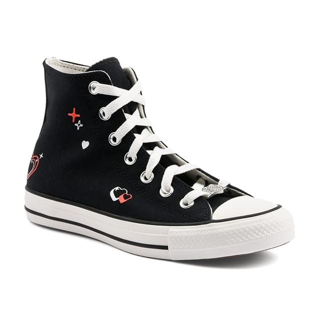 Converse - Chuck Taylor All Star Hi, für Damen, Schwarz, Größe 41
