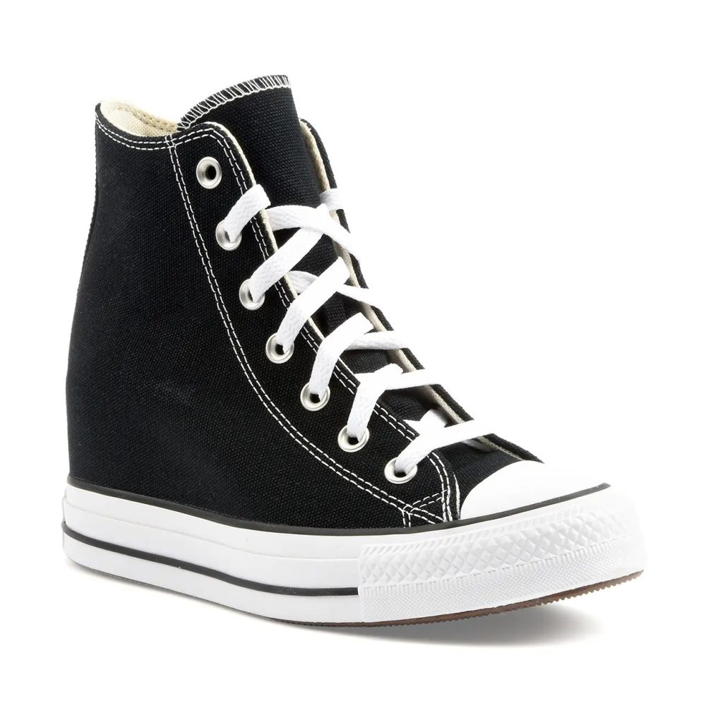 Converse - Chuck Taylor All Star Wedge, für Damen, Schwarz, Größe 40