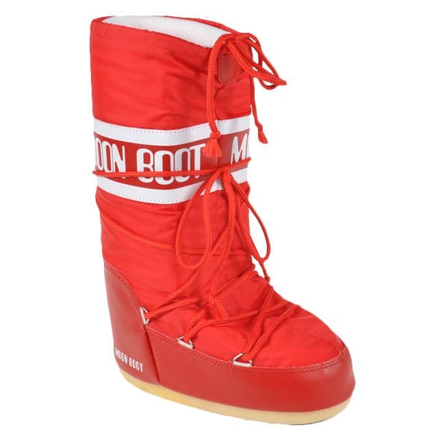 MOON BOOT - Nylon-31, für Damen, Rot, Größe 31