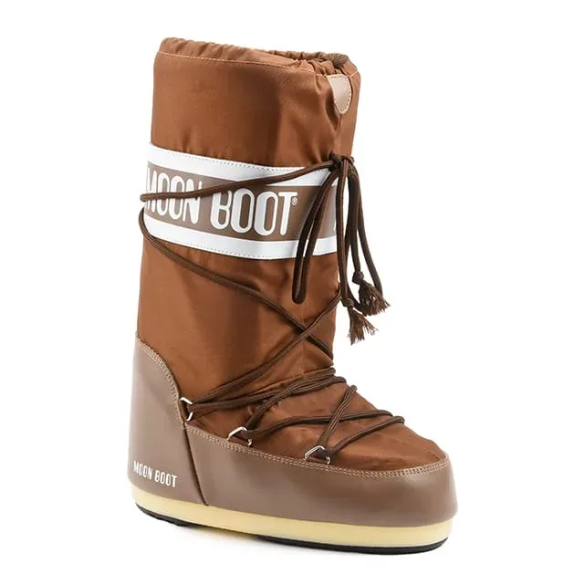 MOON BOOT - Icon Nylon, für Damen, Braun, Größe 42